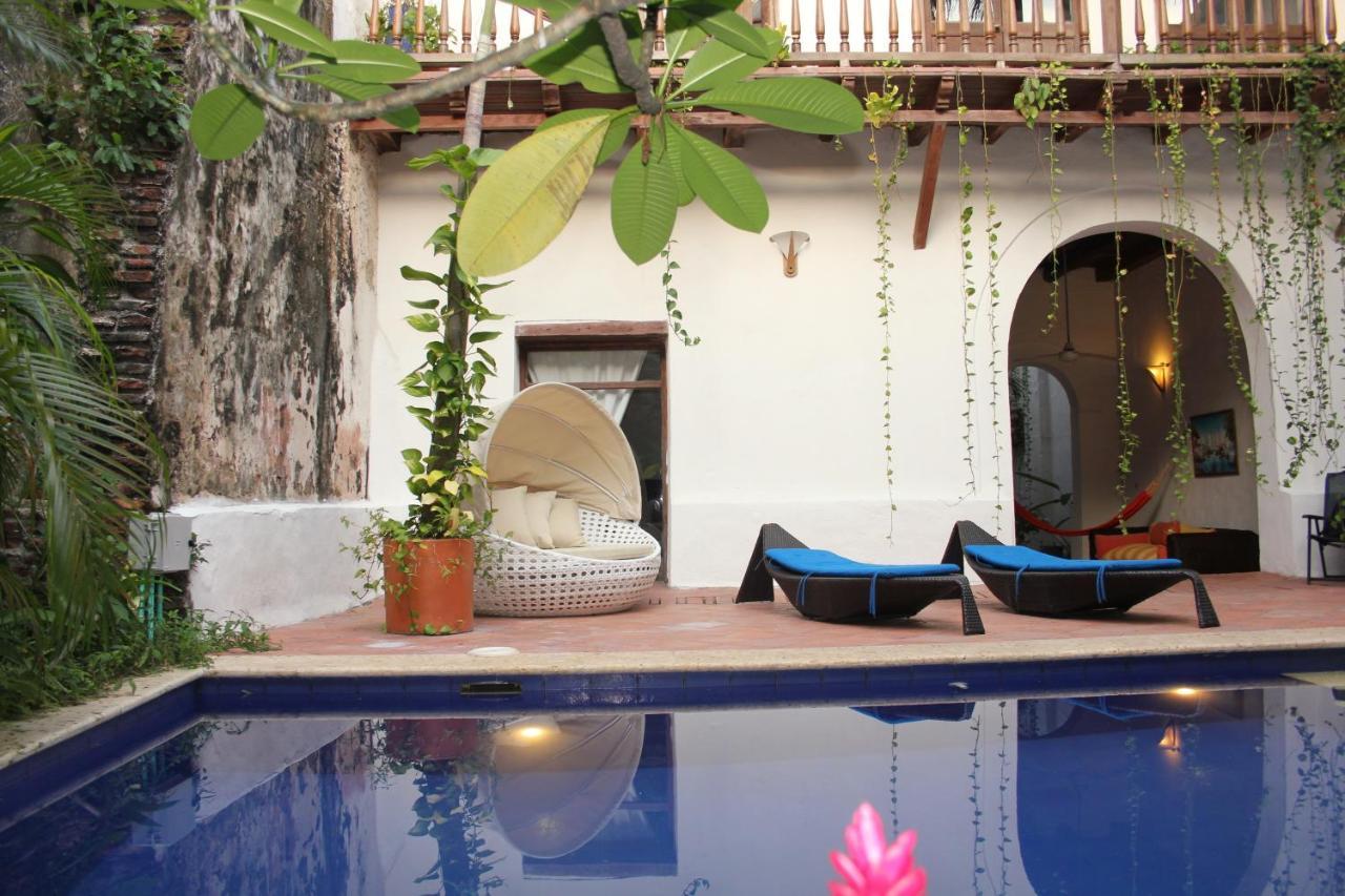 Casa Del Tejadillo Hotel Cartagena Exterior foto